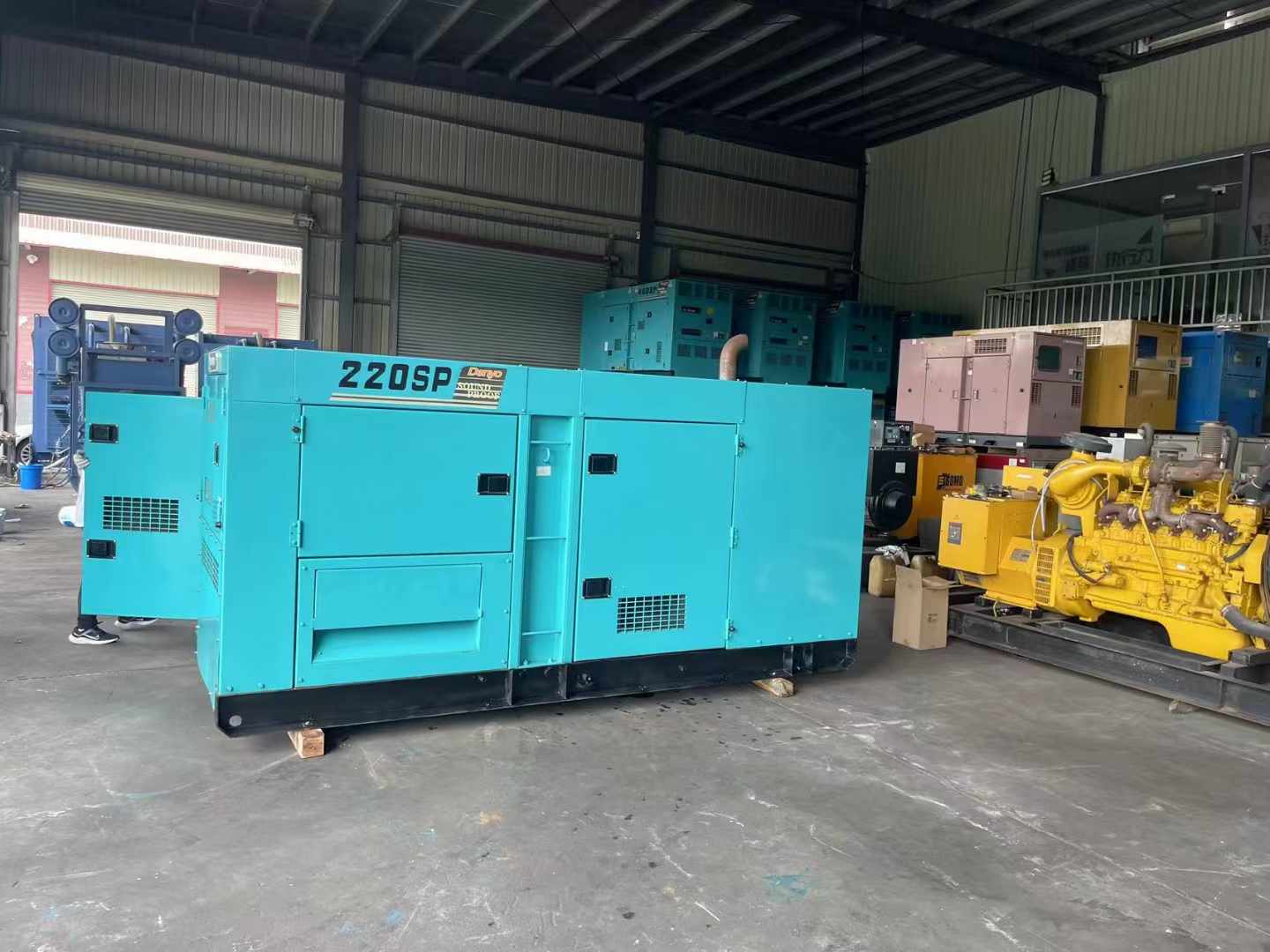 新源600kW柴油发电机组带载能力？